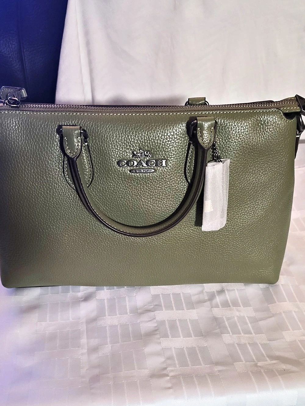 Coach  Georgia 250Structured Satchel in Green